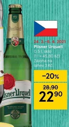 Pivo Pilsner Urquell