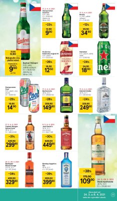 akční leták Tesco 24.3.2021-29.3.2021