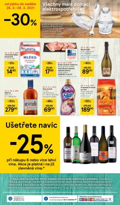 akční leták Tesco 24.3.2021-29.3.2021