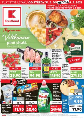 akční leták Kaufland 31.3.2021-4.4.2021