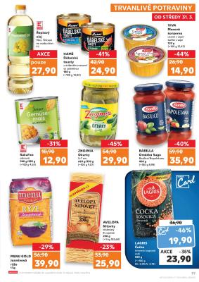 akční leták Kaufland 31.3.2021-4.4.2021