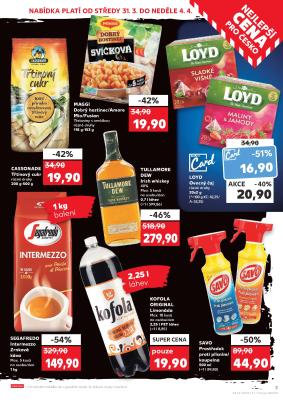 akční leták Kaufland 31.3.2021-4.4.2021