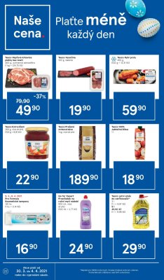 akční leták Tesco 30.3.2021-4.4.2021