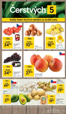 akční leták Tesco 30.3.2021-4.4.2021