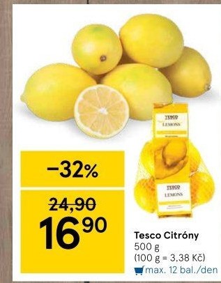 Citrony Tesco
