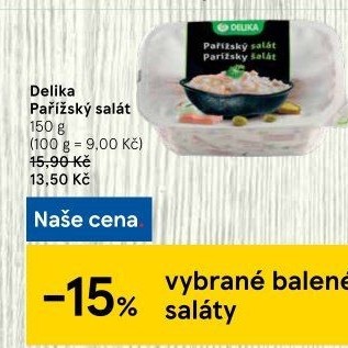 Pařížský salát Delika