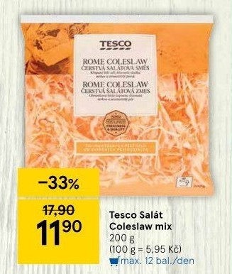 Salát Coleslaw Tesco