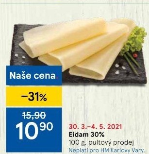 Sýr Eidam 30%