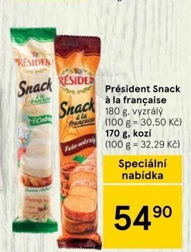 Sýr Snack Président