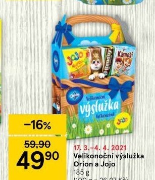Velikonoční Výslužka Jojo a Orion