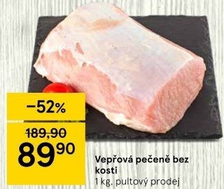 Vepřová pečeně bez kosti