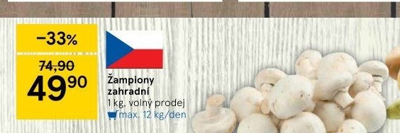Žampiony zahradní