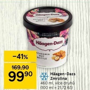 Zmrzlina v kelímku Häagen-Dazs