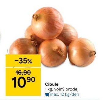 Cibule kuchyňská žlutá