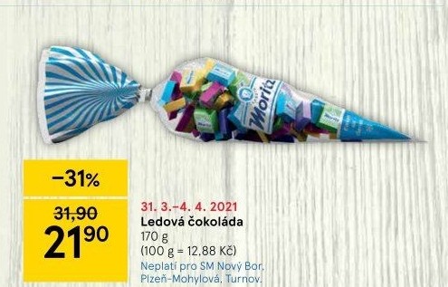 Čokoláda ledová Moritz