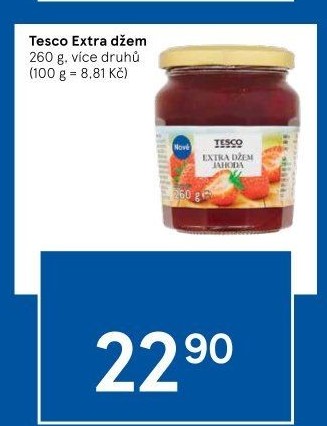 Džem Extra Tesco