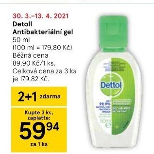 Gel antibakteriální Dettol