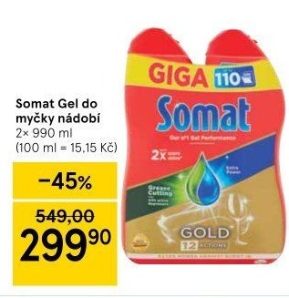 Gely do myčky Somat