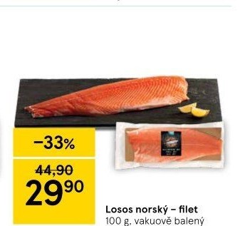 Losos norský filet