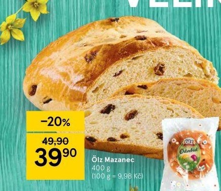 Máslový mazanec Ölz