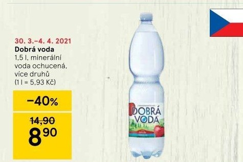 Ochucená voda Dobrá voda