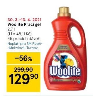 Prací gel Woolite