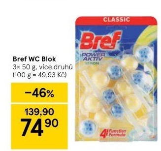 WC blok Bref