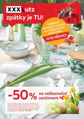 akční leták XXXLutz 24.3.2021-17.4.2021