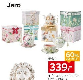 ČAJOVÁ SOUPRAVA PRO JEDNOHO