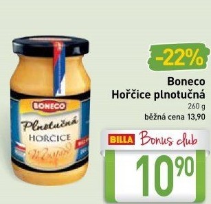 Hořčice plnotučná Boneco