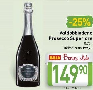 Prosecco Valdobbiadene Superiore Canella