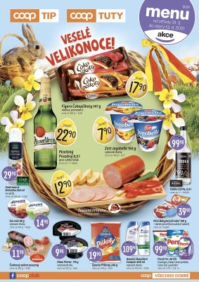 akční leták COOP 31.3.2021-13.4.2021