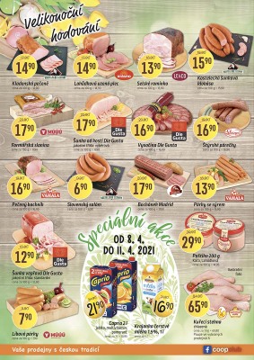 akční leták COOP 31.3.2021-13.4.2021
