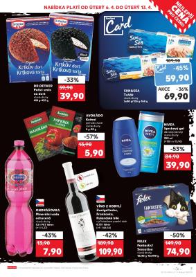 akční leták Kaufland 6.4.2021-13.4.2021