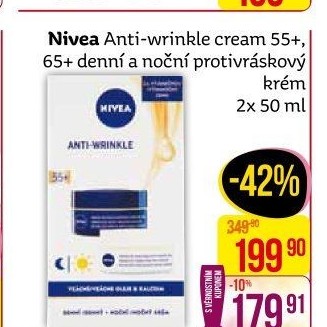 Balení krém denní a noční proti vráskám Anti Wrinkle Nivea