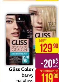 Barva na vlasy Gliss Color Schwarzkopf