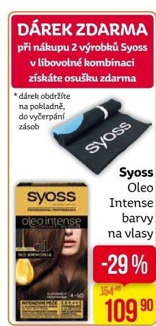 Barva na vlasy Oleo Intense Syoss
