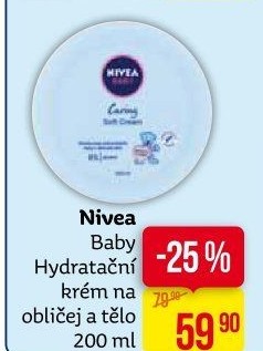 Krém hydratační na obličej a tělo dětský Baby Nivea