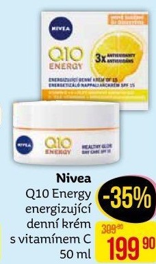 Krém pleťový energizující proti vráskám Q10 Energy Nivea