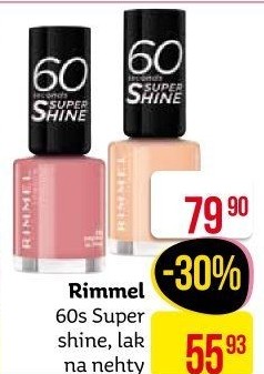 Lak na nehty 60 seconds Super Shine Rimmel