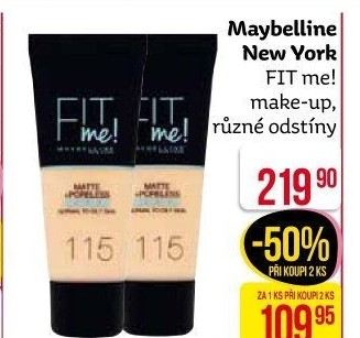 Make up Fit me! Matte + Poreless Maybelline