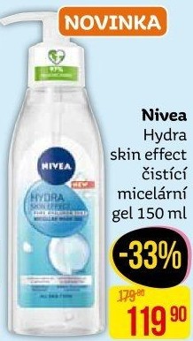 Micelární gel čisticí Hydra Skin Effect Nivea
