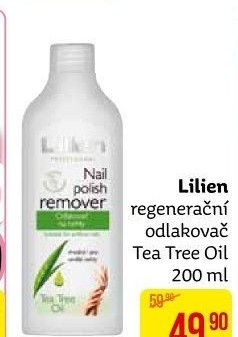 Odlakovač na nehty Tea Tree Oil Lilien