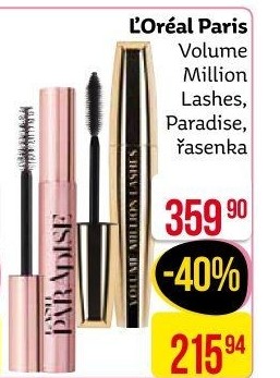 Řasenka Volume Million Lashes L'