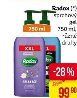 Sprchový gel Radox