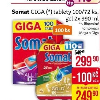 Tablety do myčky Somat