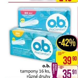 Tampony O.B.