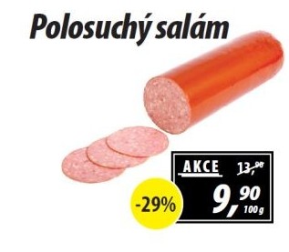 Polosuchý salám
