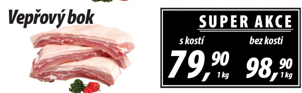 Vepřový bok s kostí
