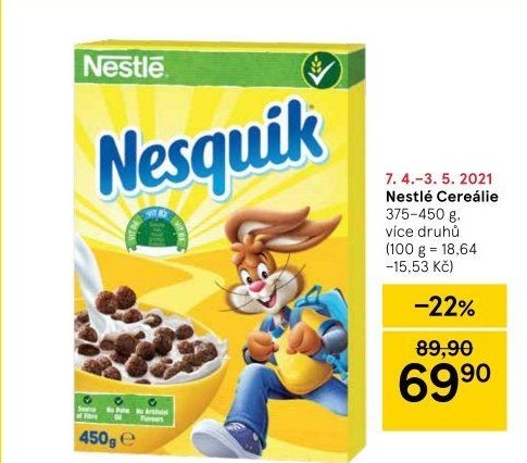 Cereálie Nestlé